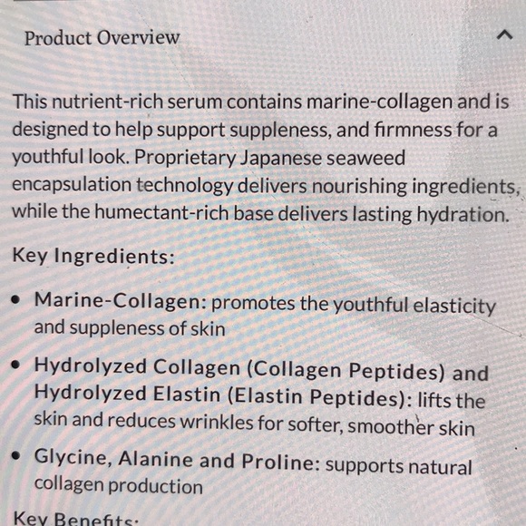 SKININC 🤩 Collagen Serum . 34oz /.10 ml NEW NWT - Picture 8 of 11